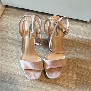 Steve Madden Blush Strappy Heels
